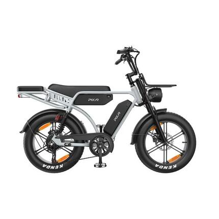 Vélo électrique PIXAR M9 avec porte-bagages, batterie 48 V 35 Ah