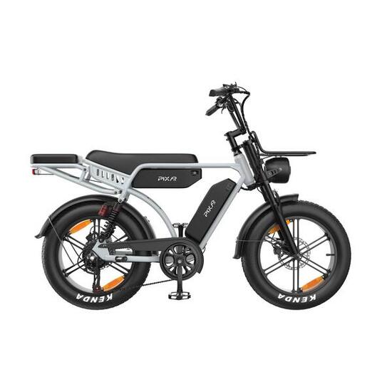 Vélo électrique PIXAR M9 avec porte-bagages, batterie 48 V 35 Ah
