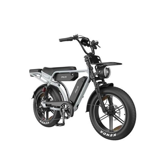 Vélo électrique tout suspendu PIXAR M9 avec double batterie 48 V 35 Ah