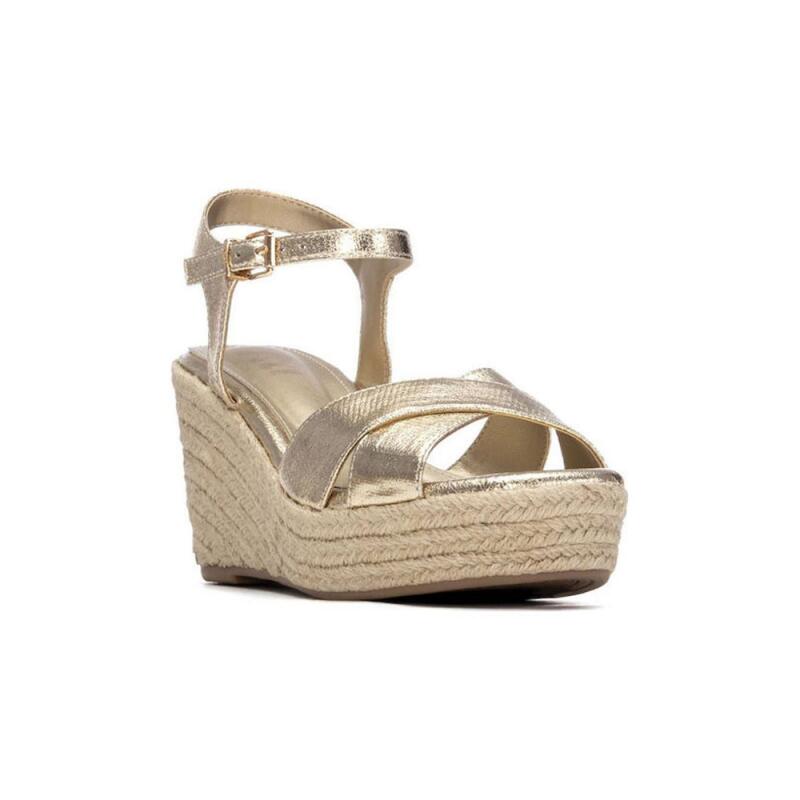 Espadrilles En Jute Femme Xti  Métallisé 2/4