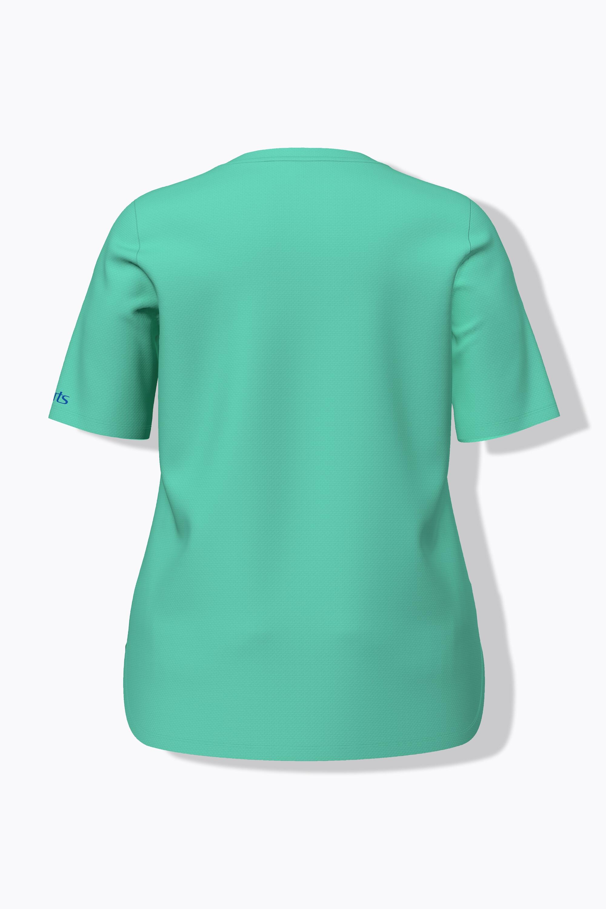 Femme T-shirt technique col en V manches courtes recyclé 7/7
