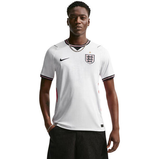 Maillot domicile Angleterre Nike 2026 manches courtes Dri-FIT, blanc