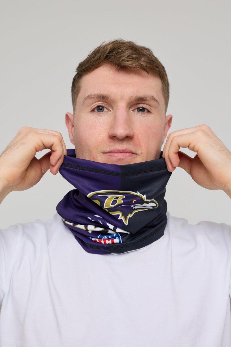 Ski Nekwarmer Thermisch NFL Baltimore Ravens 3/3