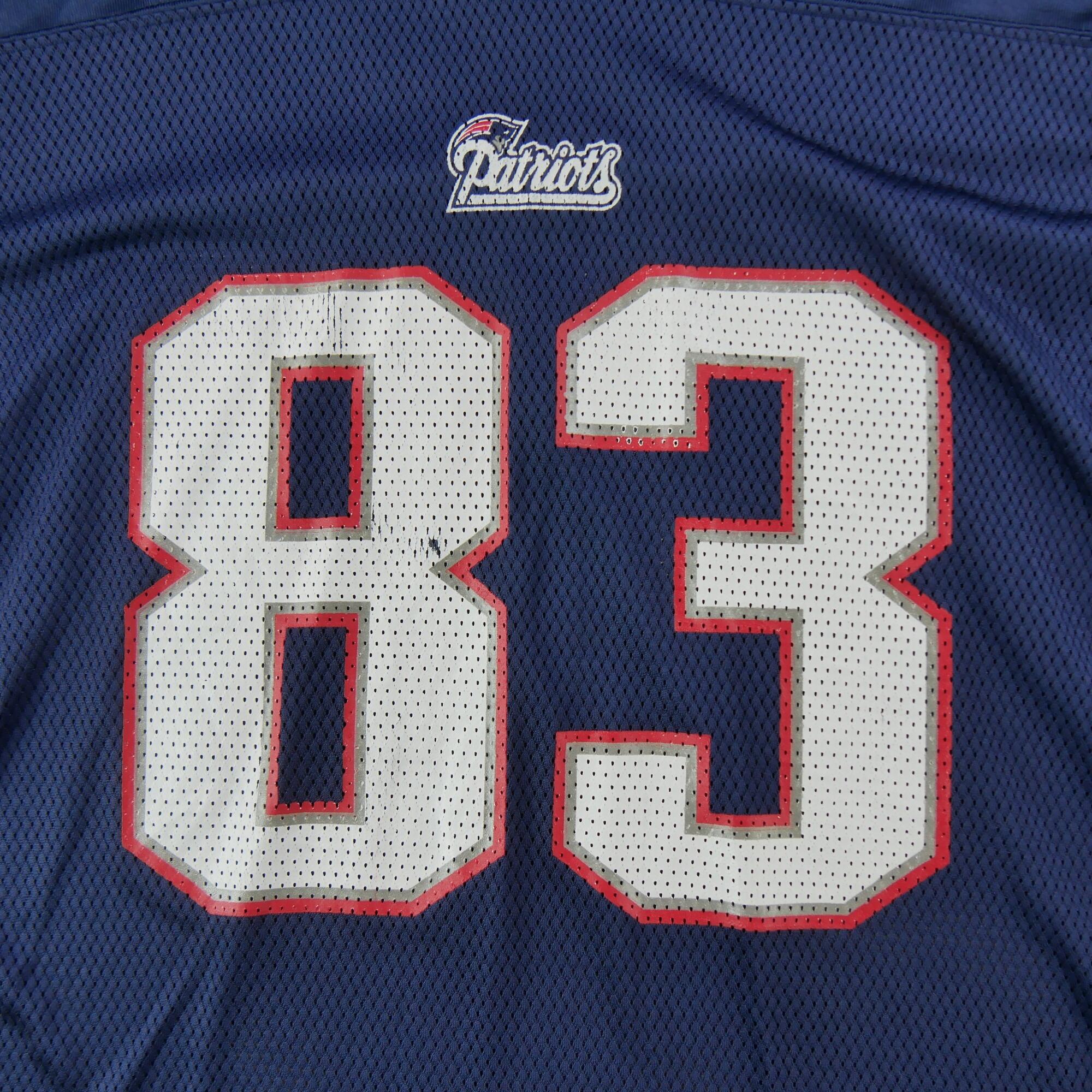 Second hand - Maglia uomo NFL Reebok Deion Branch - Stato molto buono 5/7