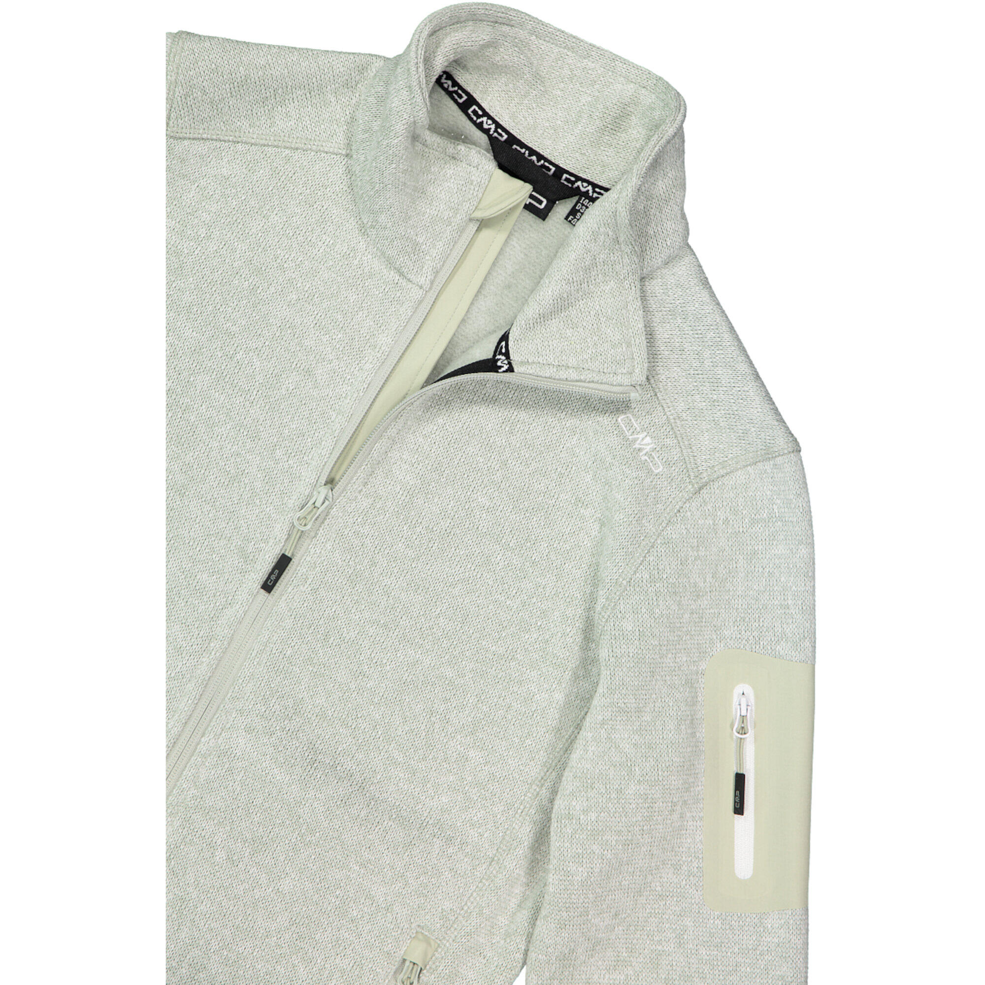 CMP Damen Jacke Knitted Melange Fleece Jacket 3H14746 5/5