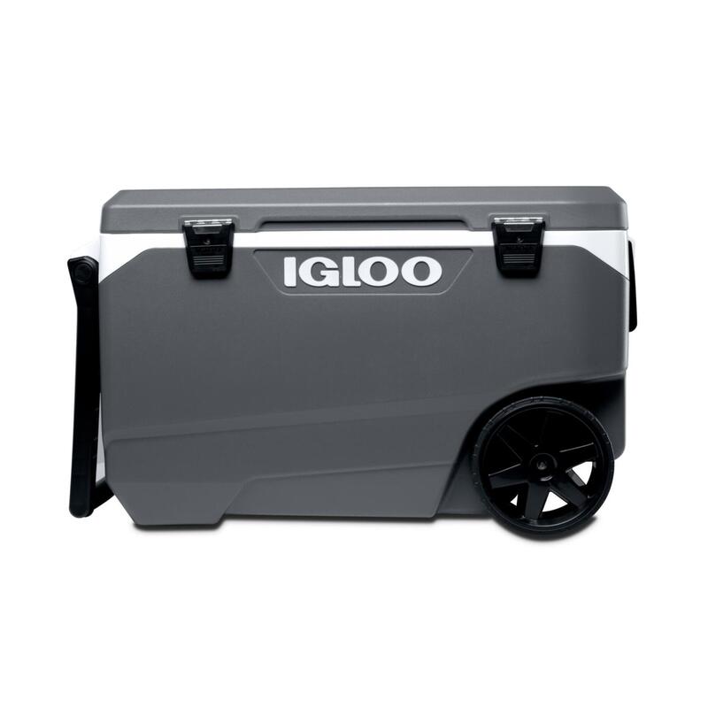 Latitude 90 Roller frigoriferi portatile passivi con ruote campeggio 85 litri