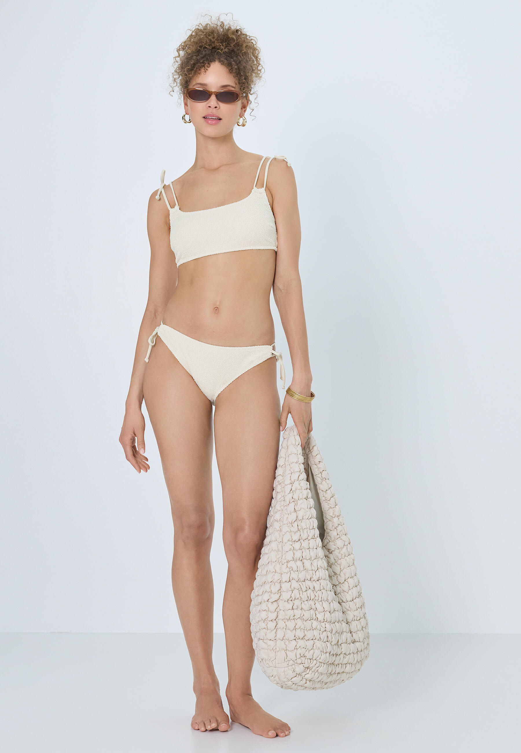 Damen Bustier-Bikini-Top 6/7