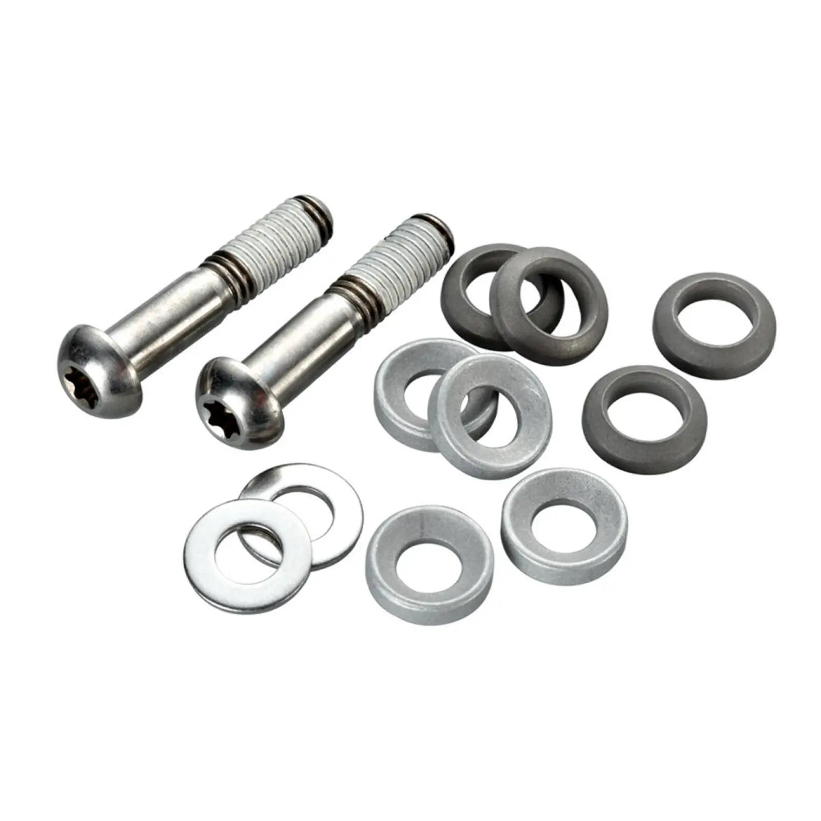 1895 titanium M6 x 29 mm screws with CPS washers for Avid brake calipers 1/1
