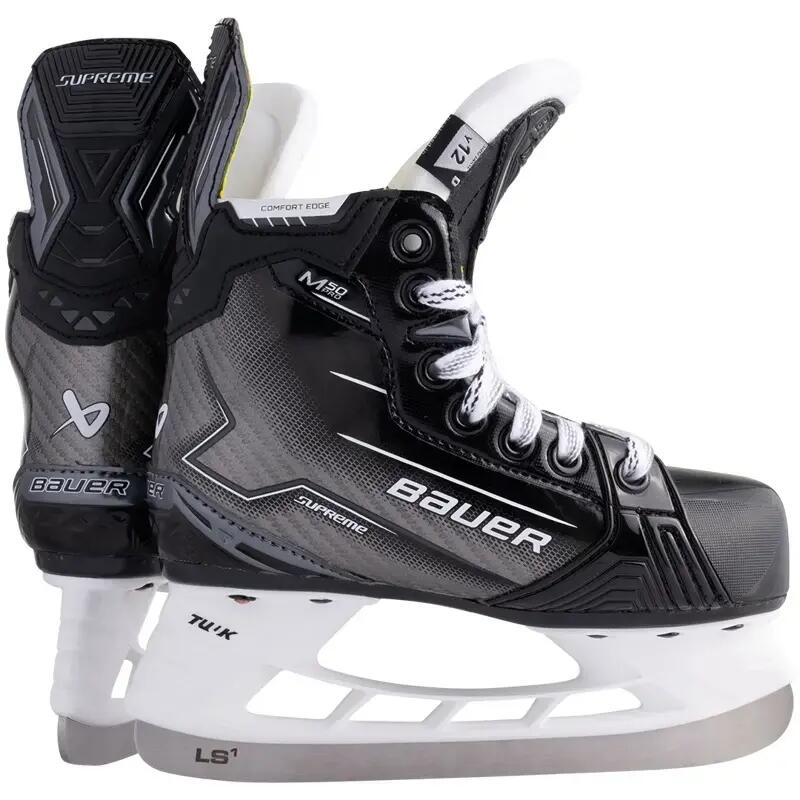 BAUER Supreme M50 Pro Youth black kids Ice Hockey Skates