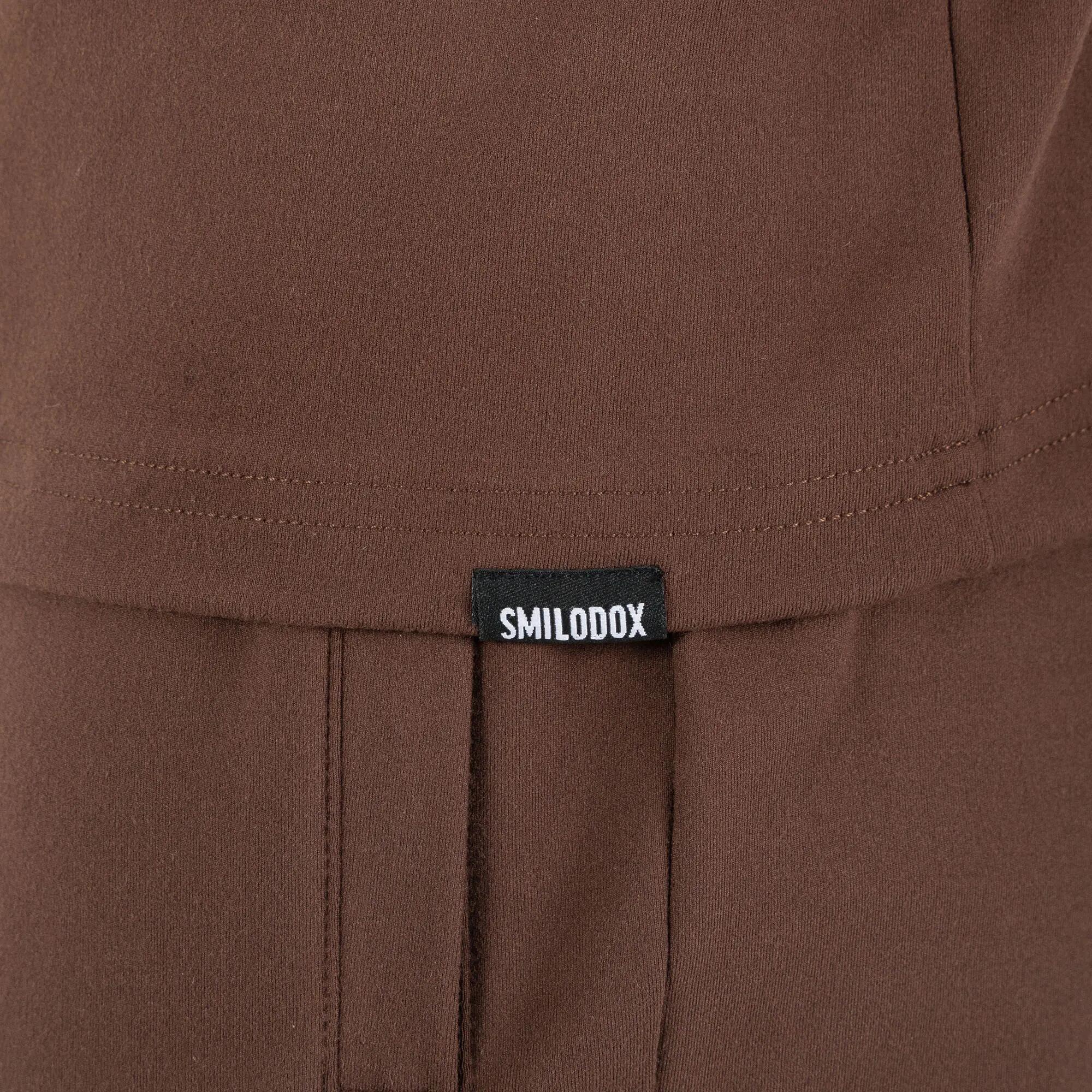 Herren Longsleeve Xion Braun 5/6
