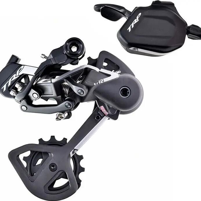 TRP G-Spec TR12 Rear Derailleur + Shifter Kit Black