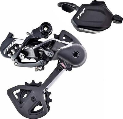 Trp g-spec tr12 achterderailleur + shifter kit zwart/zilver