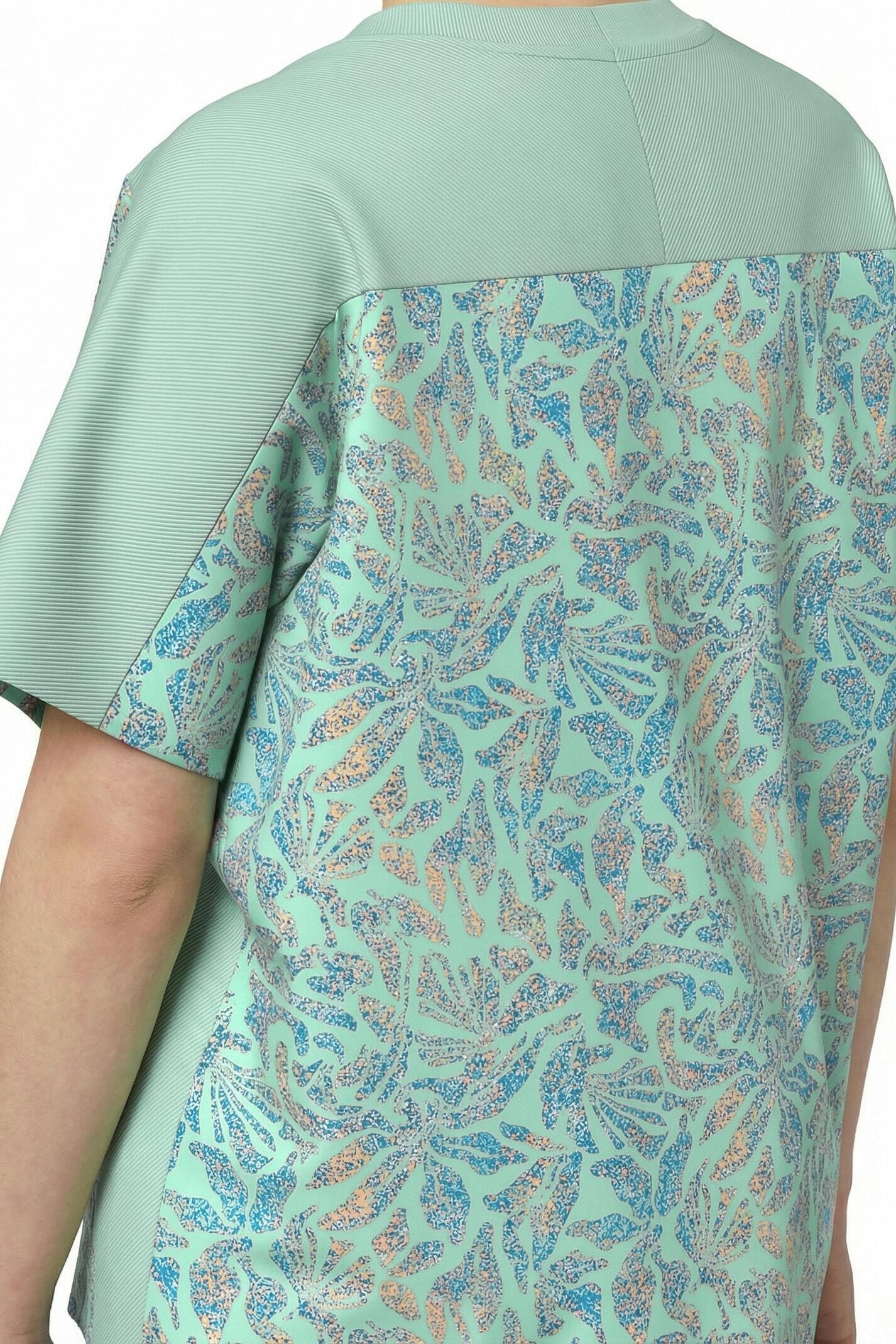 Femme T-shirt technique corail col rond et manches courtes 5/7