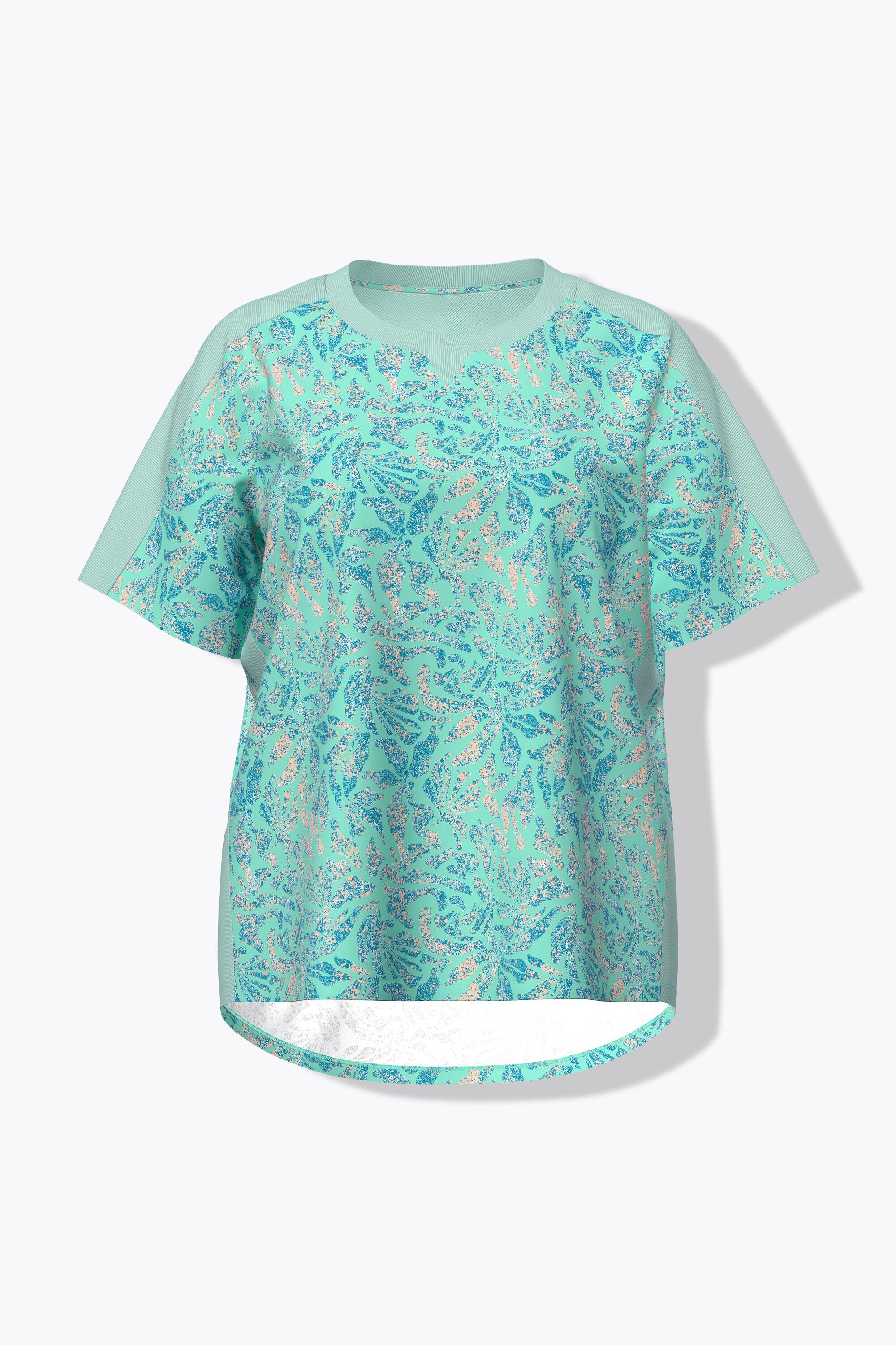 Femme T-shirt technique corail col rond et manches courtes 7/7