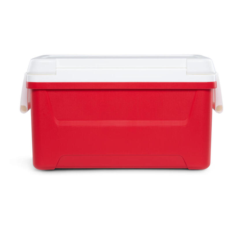 Laguna 48 koelbox rood voor kamperen en wandelen 45 liter