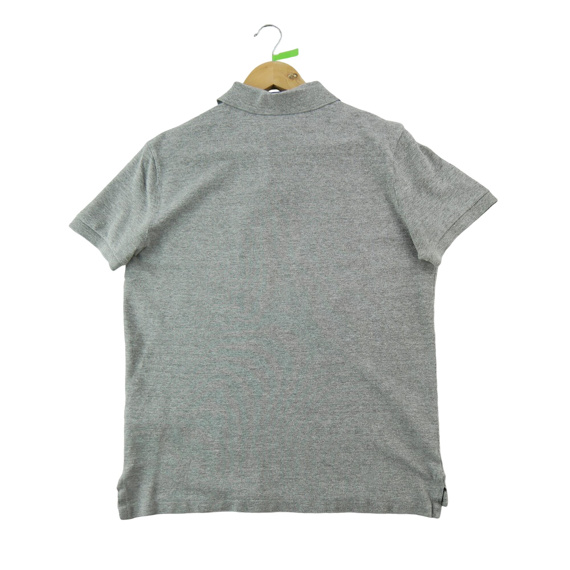Seconde vie - Polo manches courtes Homme  Gris - Très bon état 3/6