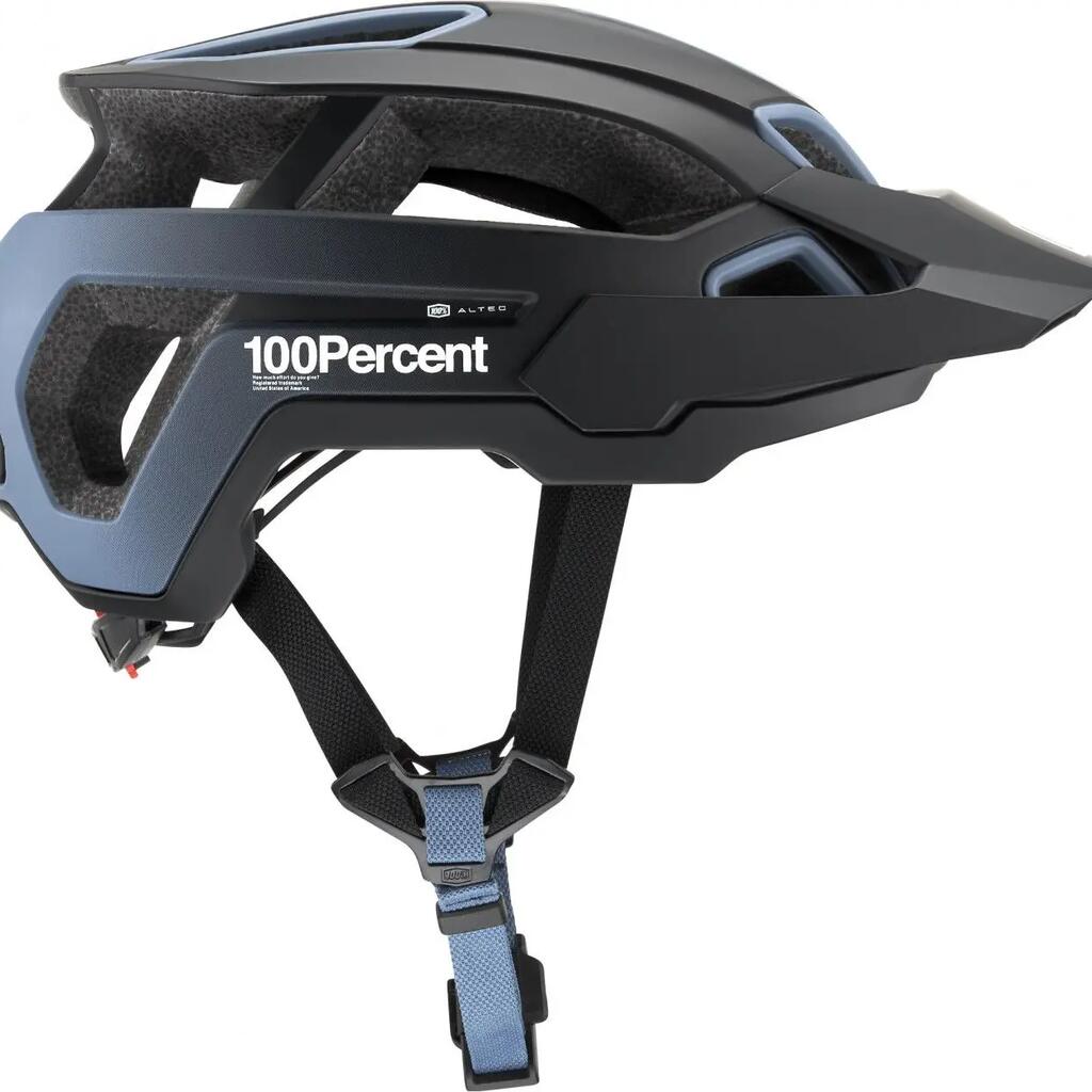 100% Altec Fidlock CPSC / CE Navy Fade Blue / Gray Helmet