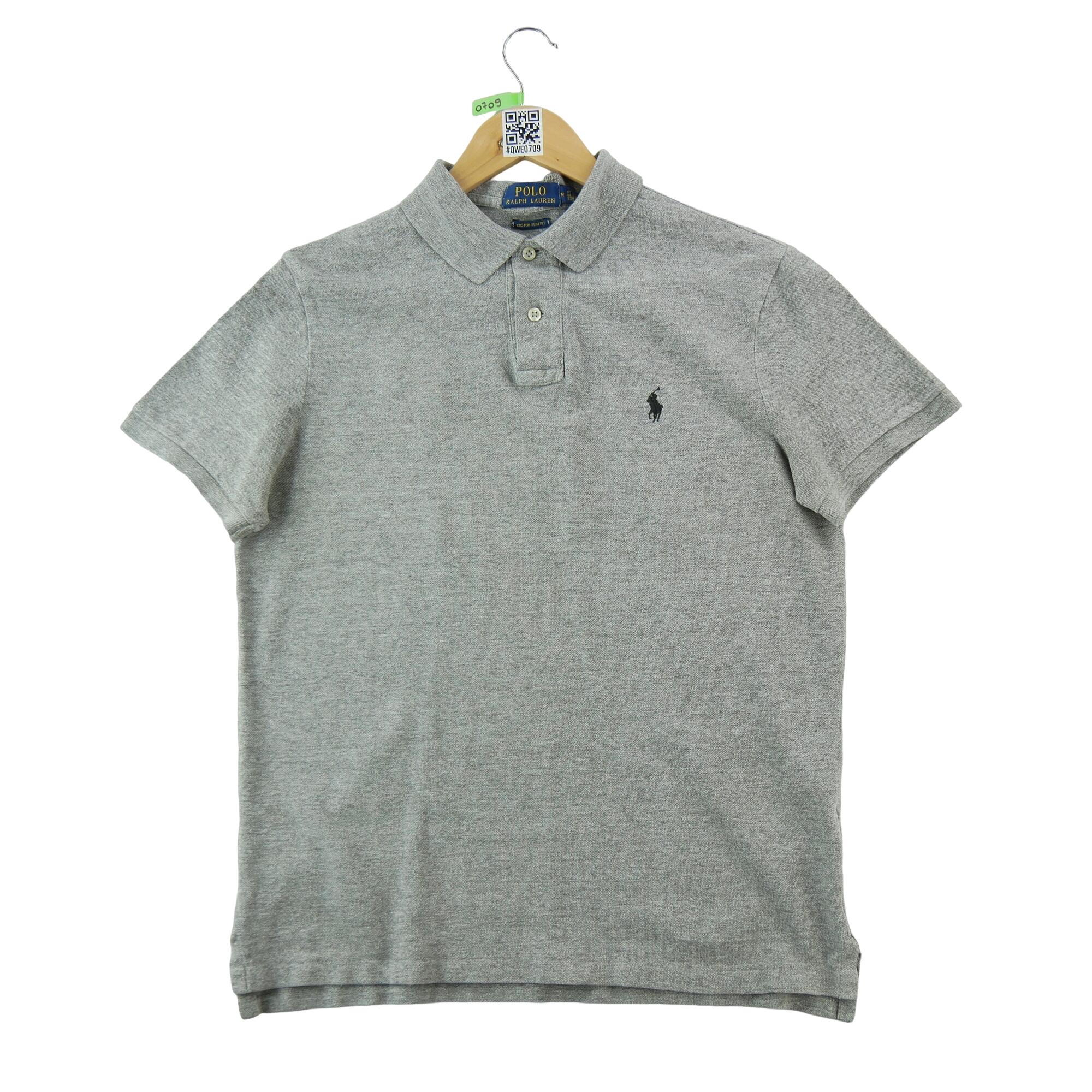 Seconde vie - Polo manches courtes Homme  Gris - Très bon état 2/6