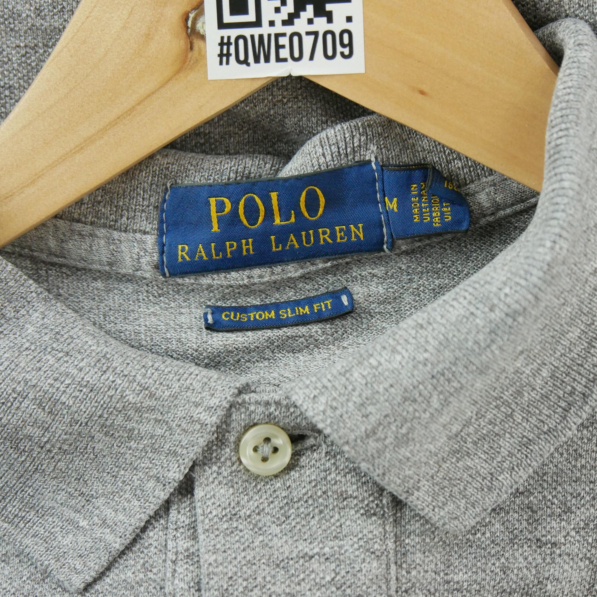 Seconde vie - Polo manches courtes Homme  Gris - Très bon état 5/6