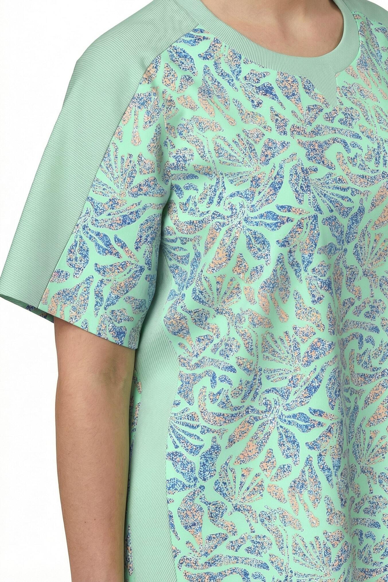 Femme T-shirt technique corail col rond et manches courtes 3/7