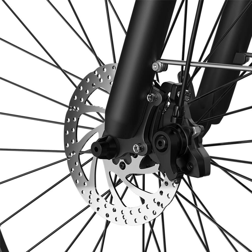 PIXAR C1 elektrische fiets, 36V 13Ah verwijderbare accu, Shimano 7 versnellingen 4/7