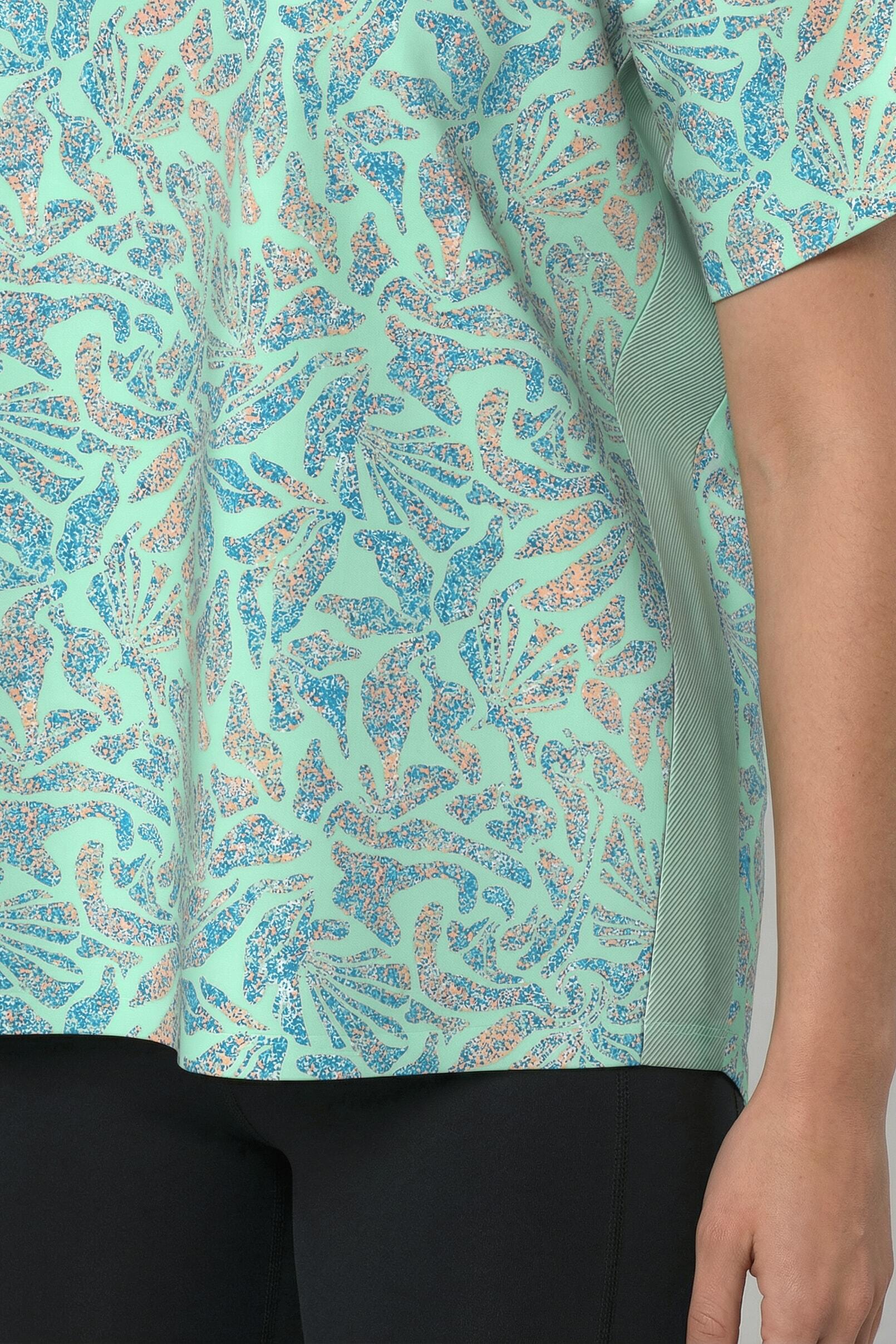 Femme T-shirt technique corail col rond et manches courtes 4/7