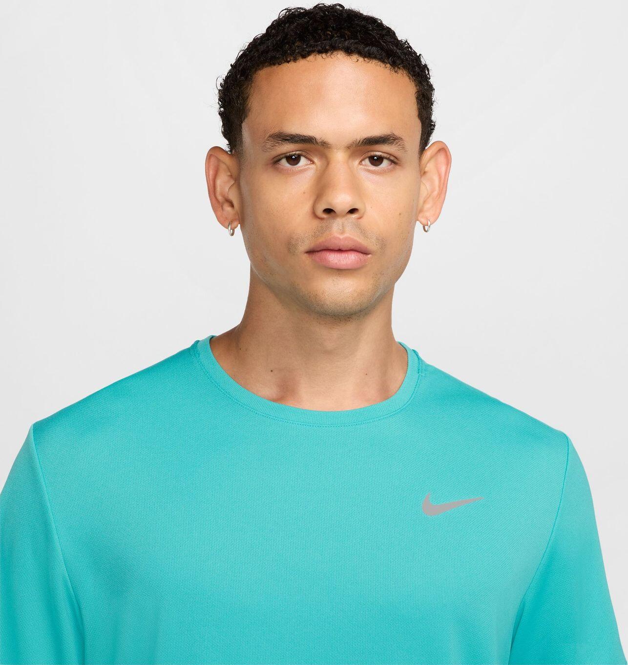 Maglia a maniche corte Nike Dri-Fit UV Miler Uomo Blu 3/6