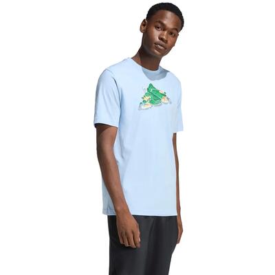 Adidas novelty mint heren t-shirt lichtblauw
