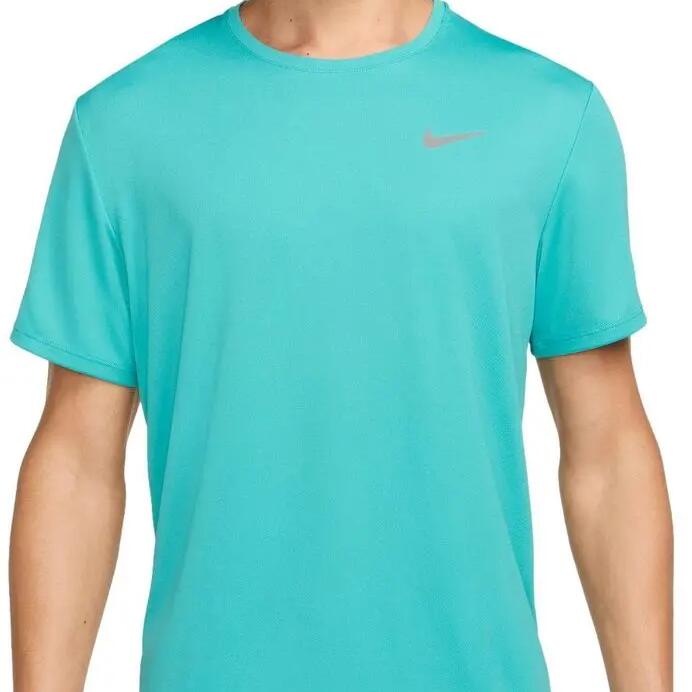 Men's Nike Dri-Fit UV Miler Blue short sleeve jersey