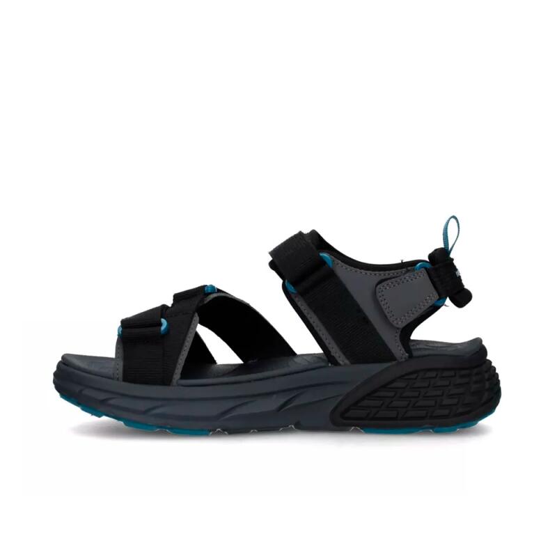 Sandalias Hombre Jeep Jm61130a Negro 2/2