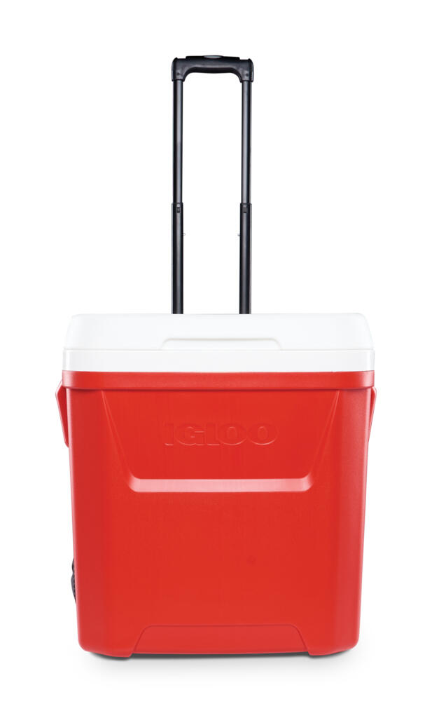 Laguna 60 Roller rosso frigoriferi portatile passivi con ruote 56 litri 4/6