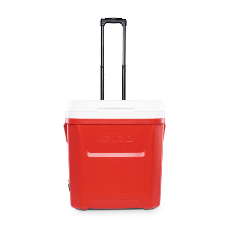 Laguna 60 Roller rosso frigoriferi portatile passivi con ruote 56 litri
