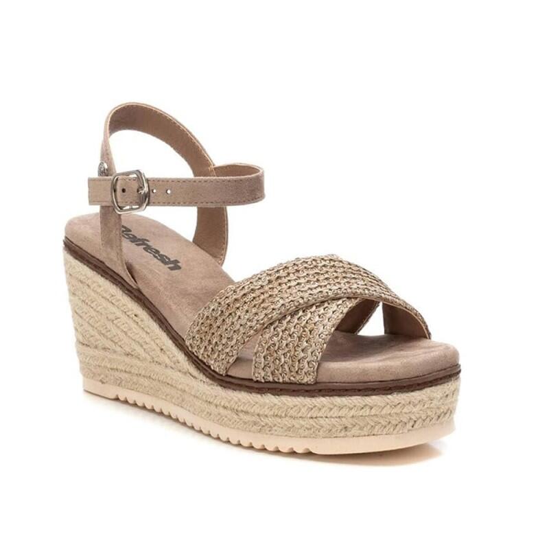 Zeppe In Esparto Donna Refresh  Marrone 2/4