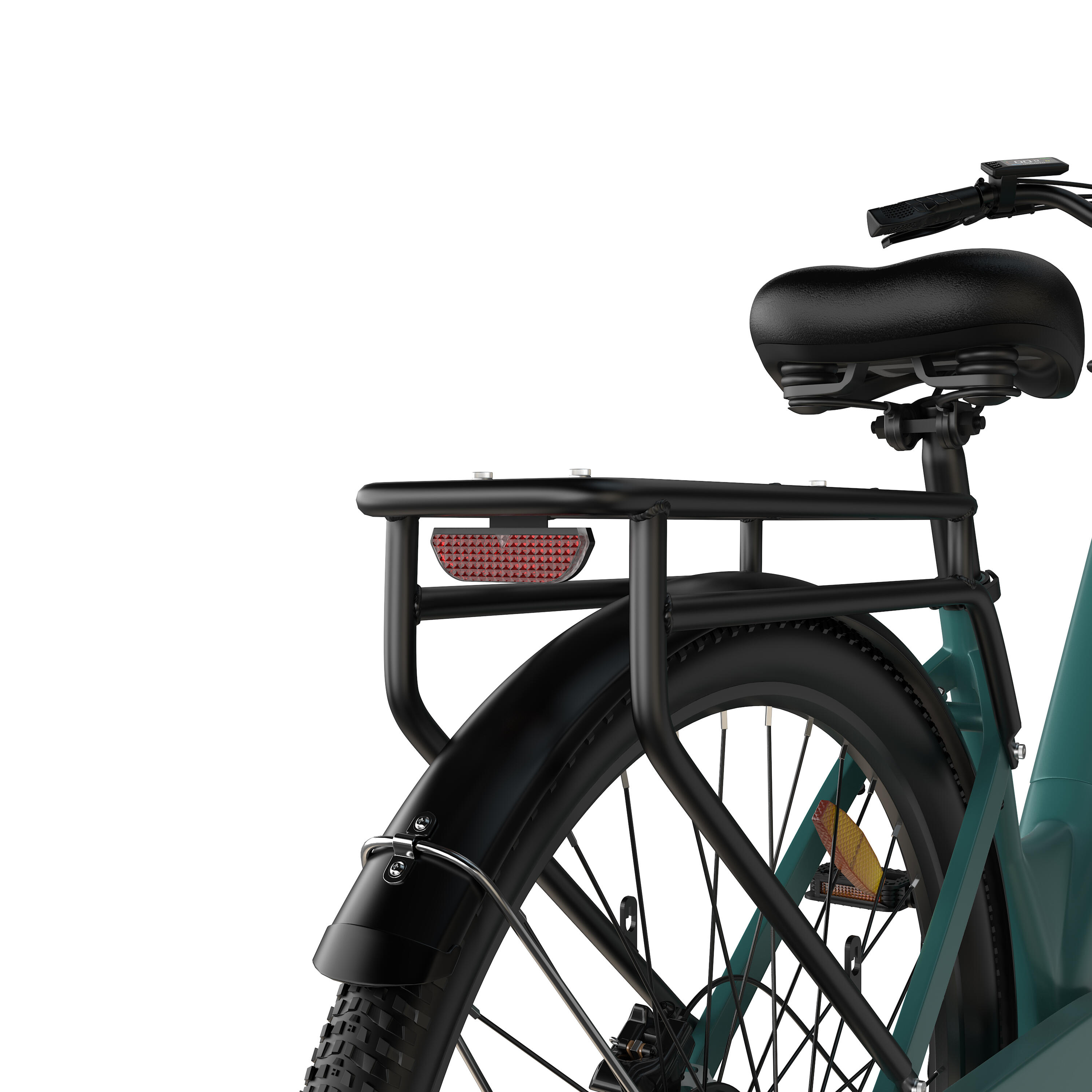 Bicicleta elétrica PIXAR C1 Pro para mulher com bateria de lítio de 36V 18Ah 3/7