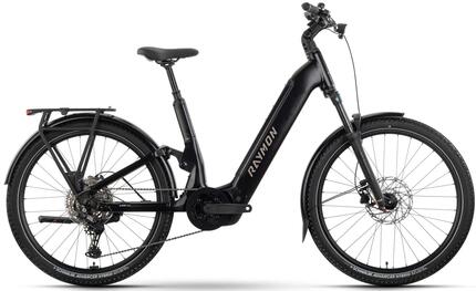 Rower elektryczny Raymon Tavano Comp Wave 800Wh S 45 cm black stealt Bosch