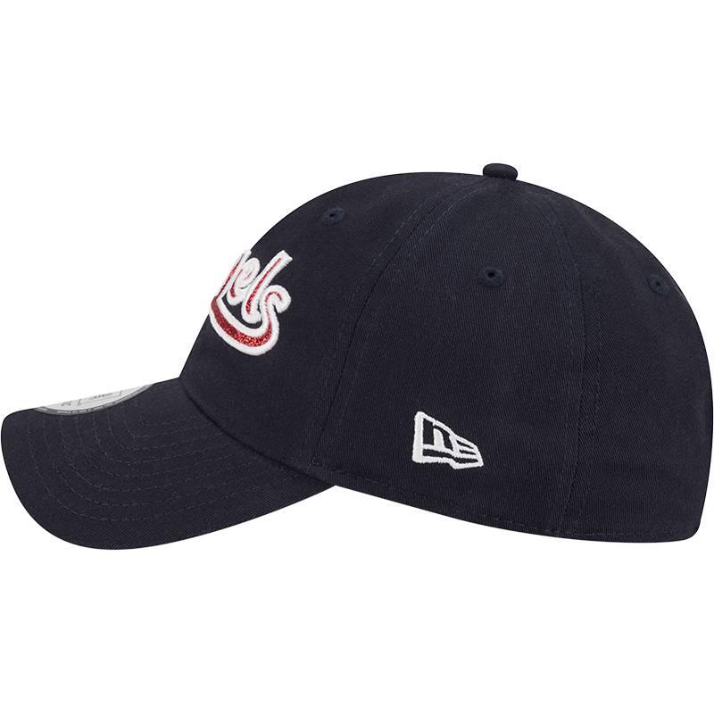 Casquette MLB Los Angeles Angels New Era city connect 9TWENTY Bleu marine 4/5