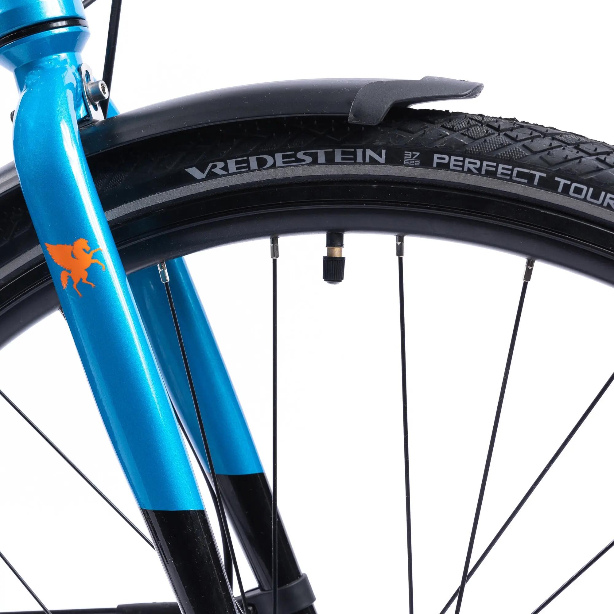 Bicicleta Trekking Pegas Hoinar - 28 inch, M, Negru 7/7