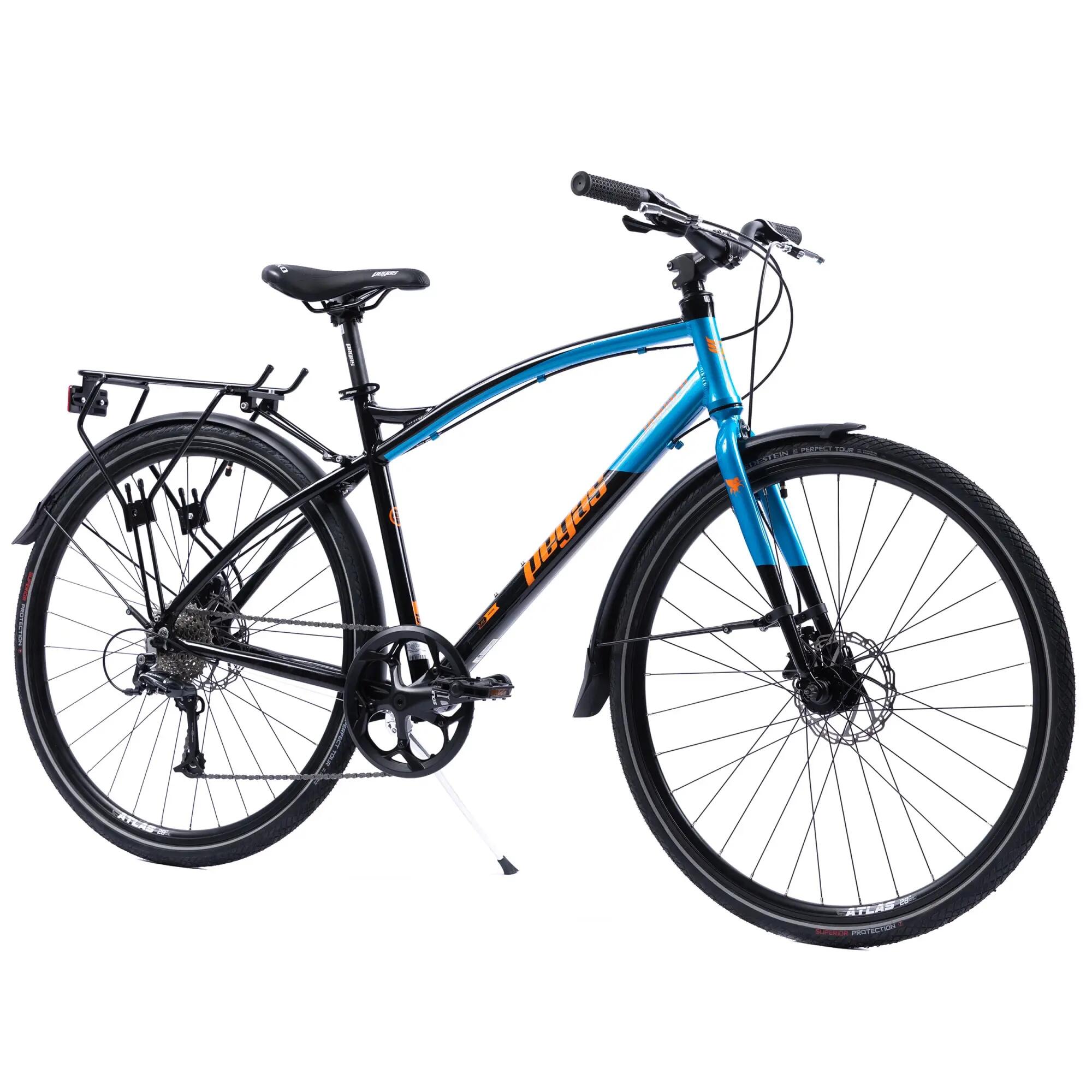 Bicicleta Trekking Pegas Hoinar - 28 inch, M, Negru 4/7