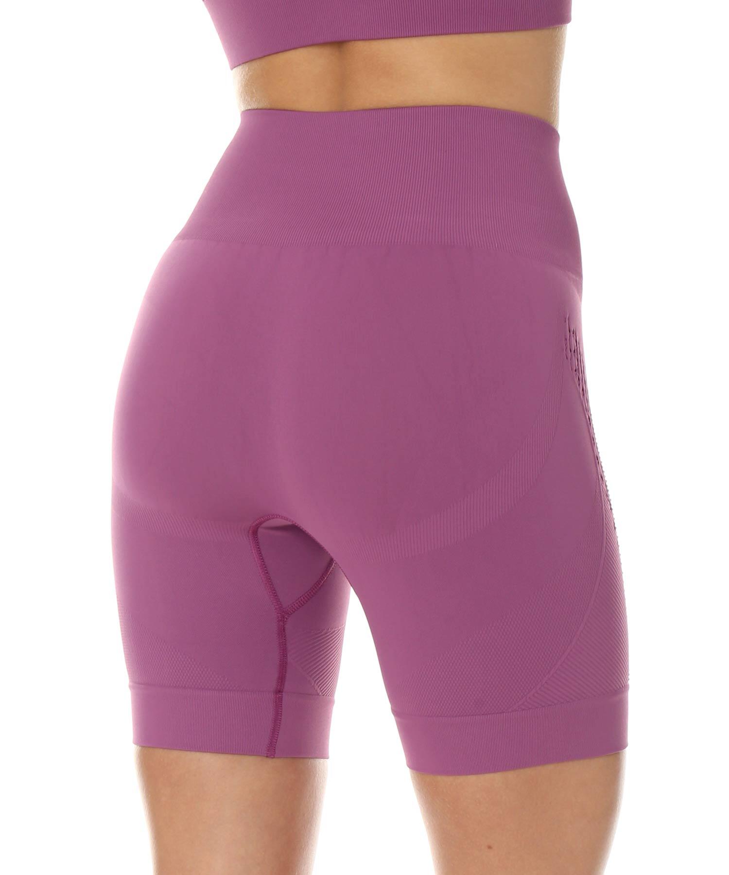 Legginsy damskie treningowe z któtką nogawką Brubeck GYM 2/4
