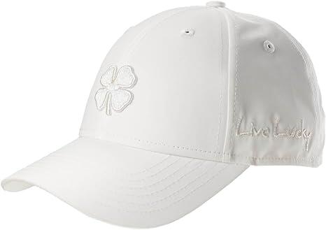 Black Clover Ladies Hollywood, Gorra de Golf para Mujer, Blanco 4/5