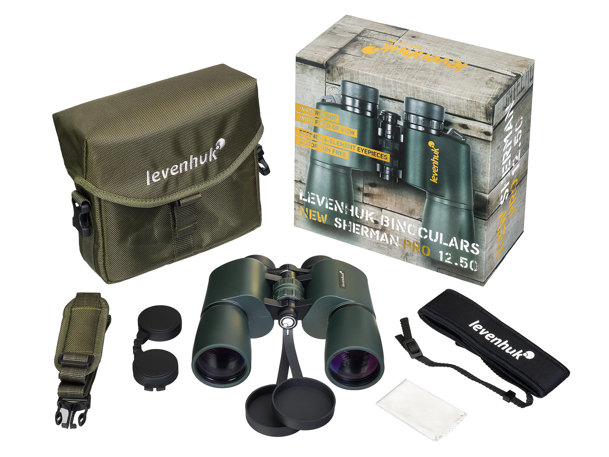 Jumelles Levenhuk New Sherman PRO 12x50 4/7