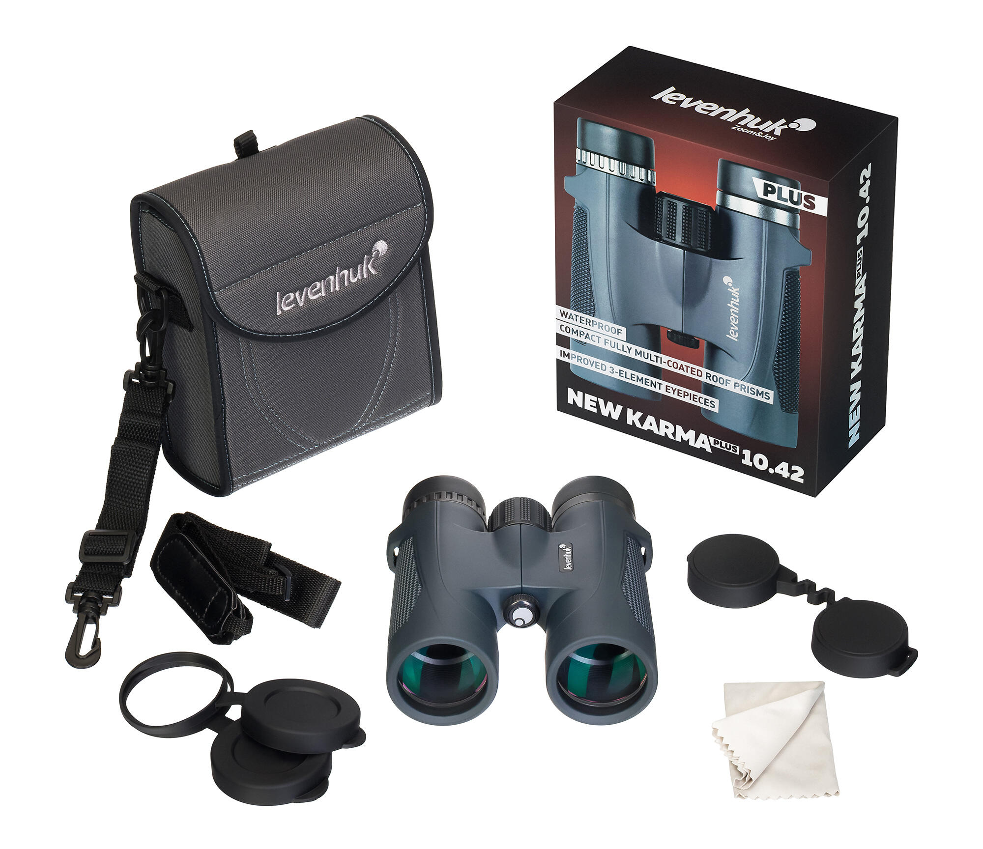 Jumelles Levenhuk New Karma PLUS 10x42 4/7