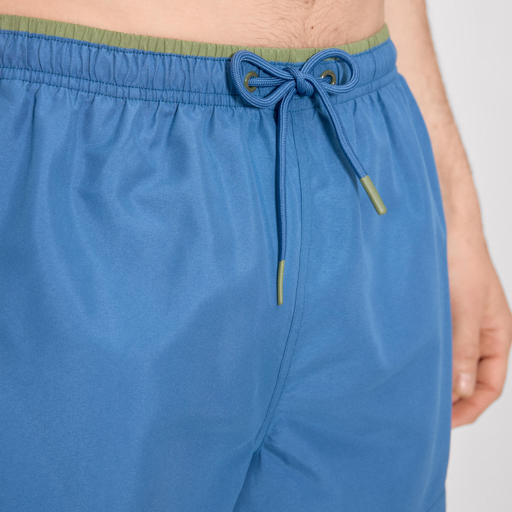 maillot de bain bleu basique 4/4