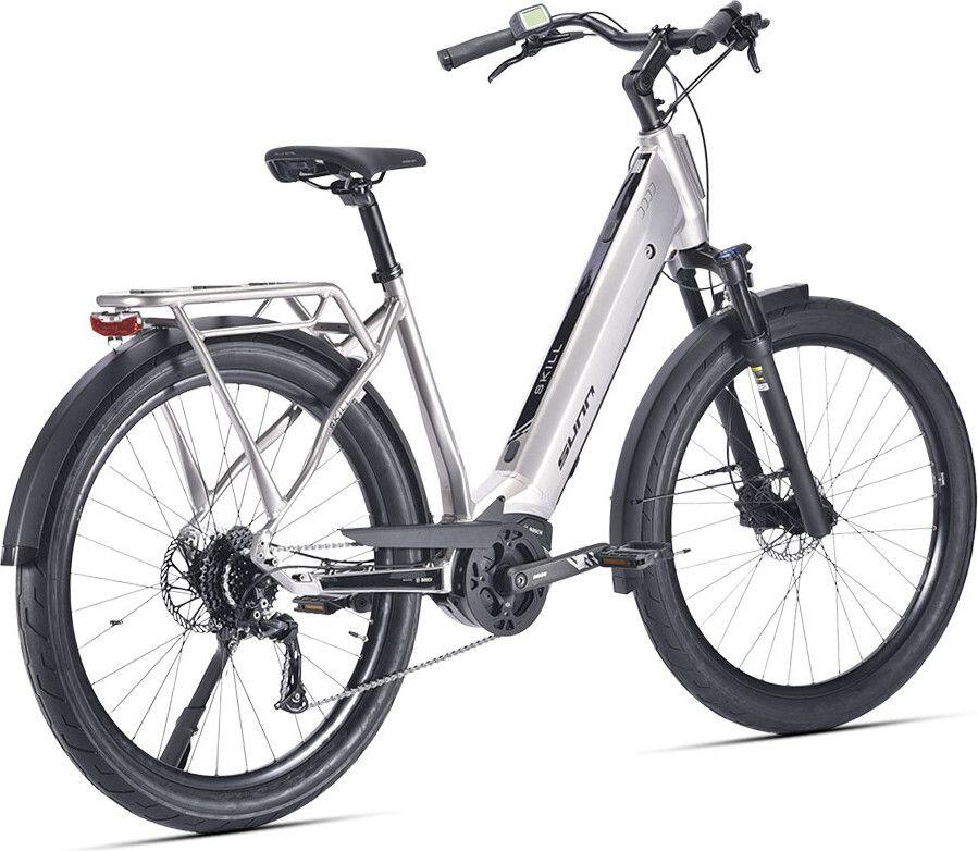 Vélo de Ville Électrique Sunn Skill Shimano Altus 9V 400 Wh 27.5'' Gris 2/5