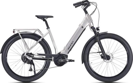 Sunn Skill Elektrische Stadsfiets Shimano Altus 9V 400 Wh 27,5'' Grijs