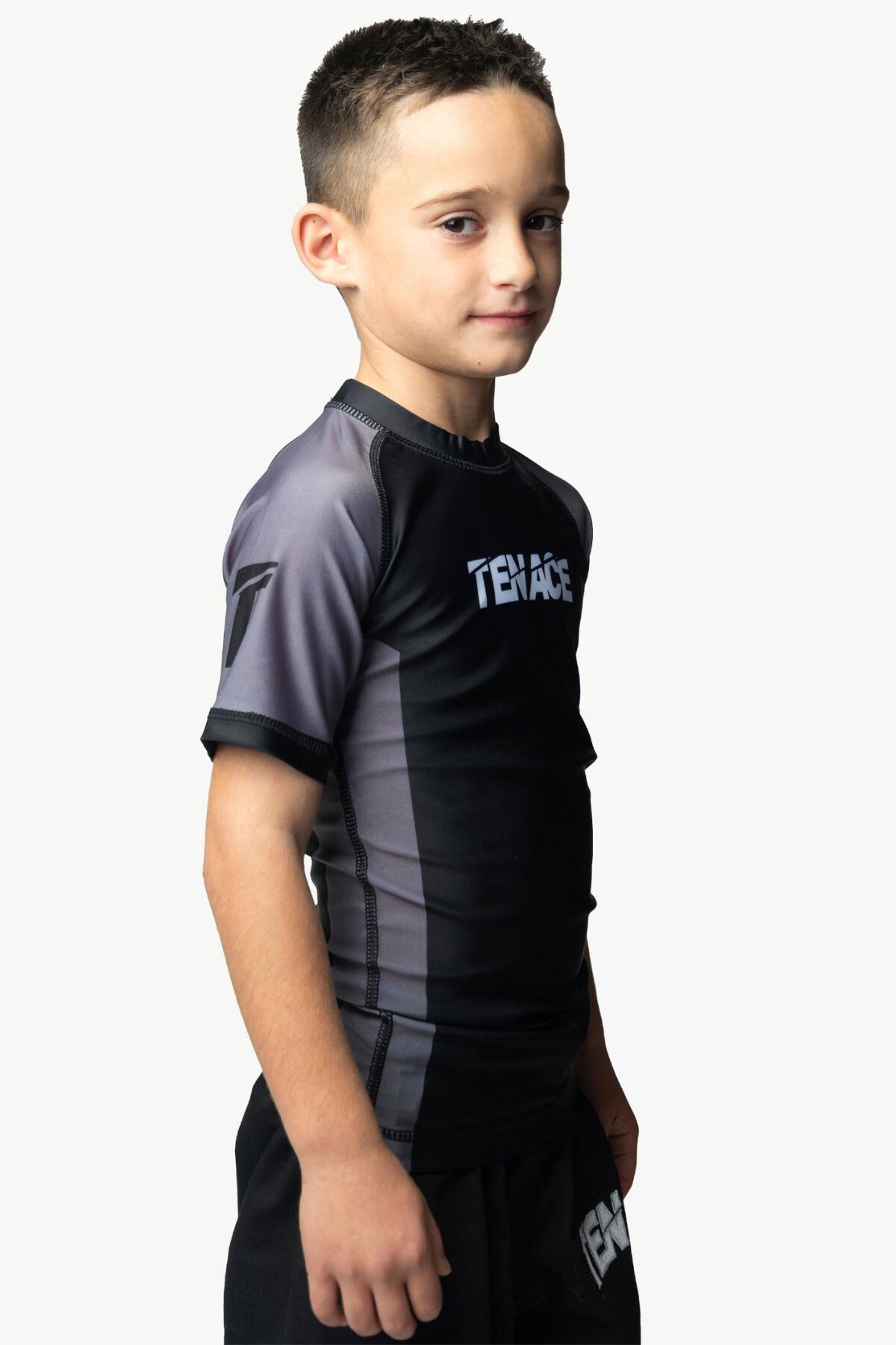 Camisola de compressão Tenace Cinzento para Crianças - Competição 4/6