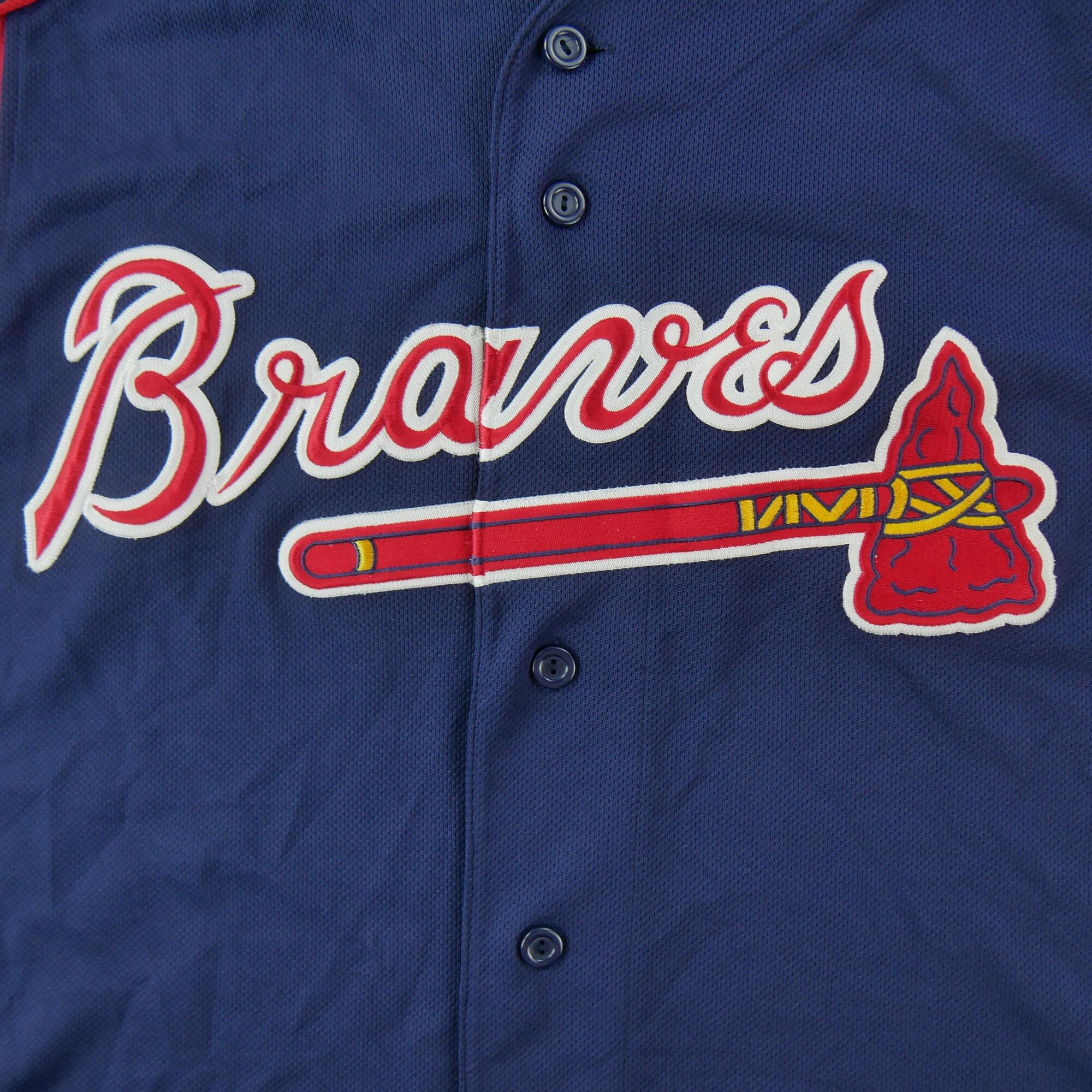 Segunda Vida - Camiseta Hombre Majestic Atlanta Braves MLB - Muy Bueno 3/7