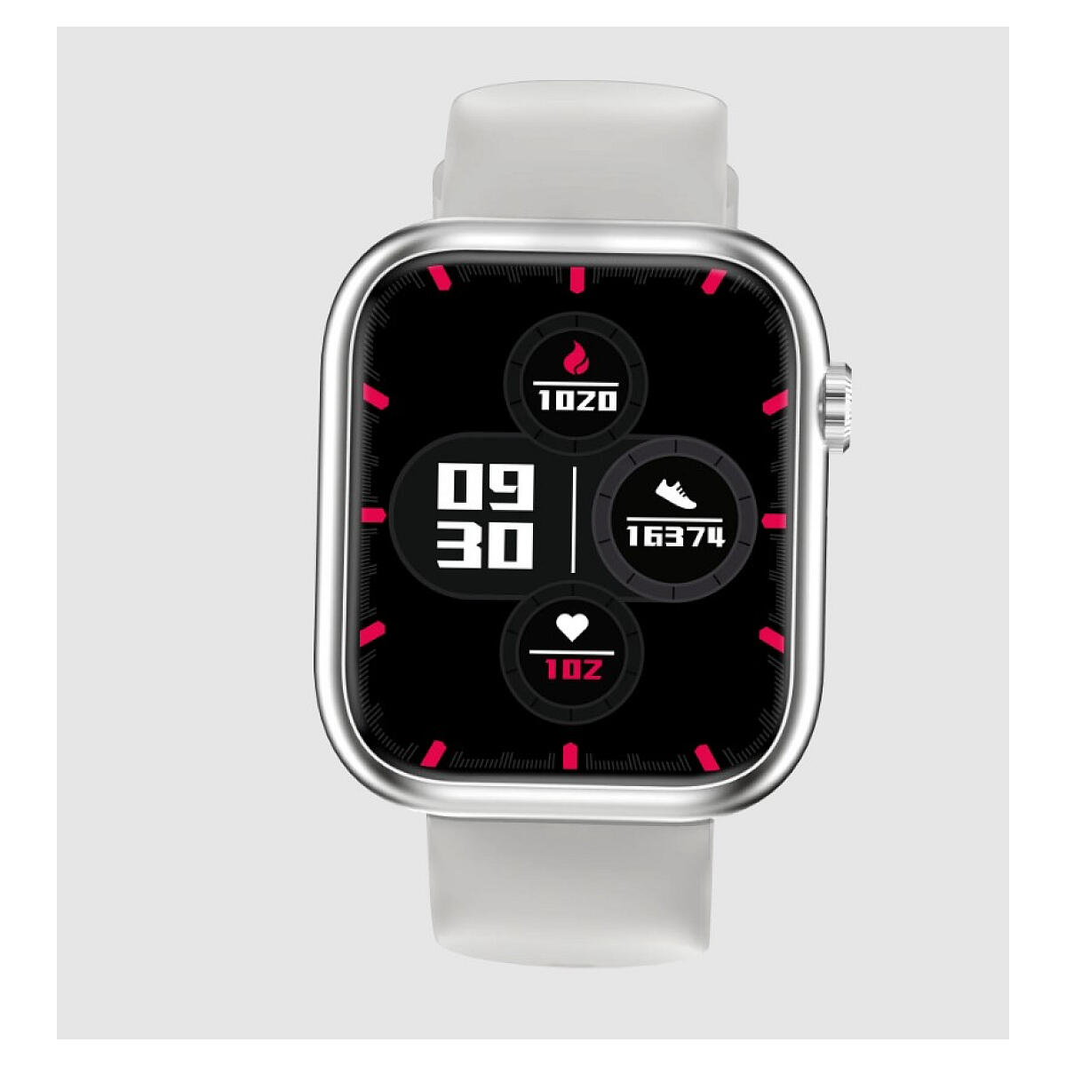 Montre Omega - Silicone Gris 3/3
