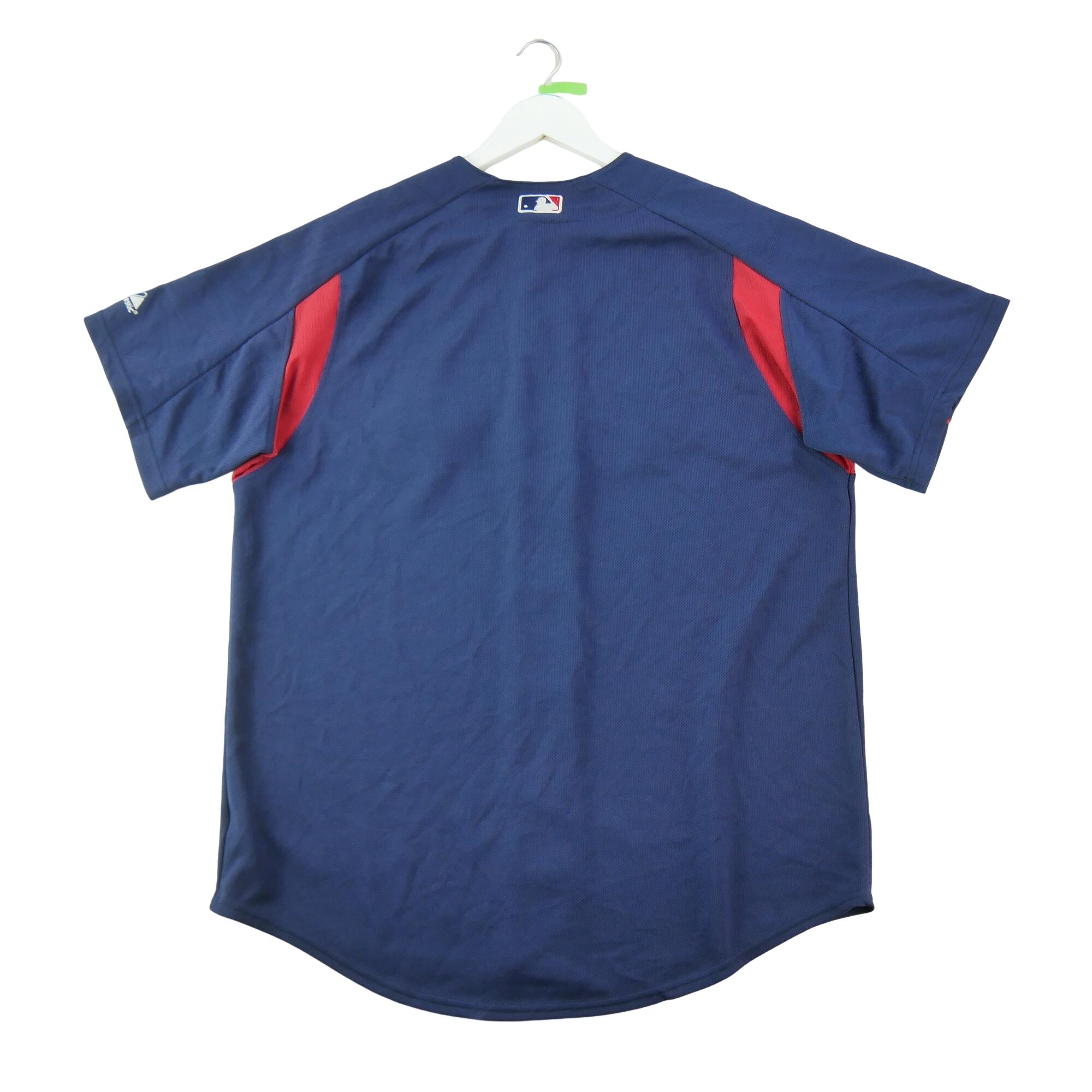 Segunda Vida - Camiseta Hombre Majestic Atlanta Braves MLB - Muy Bueno 2/7