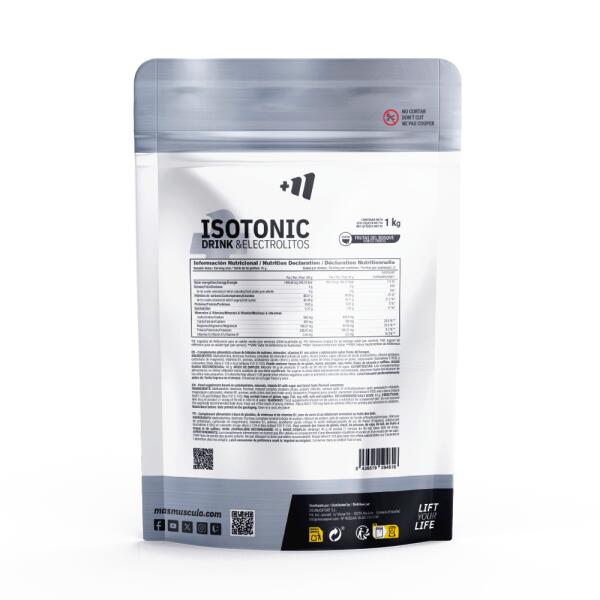 Isotonisches Getränk mit Elektrolyten - 1 kg Waldfrüchte MASMUSCULO 2/4